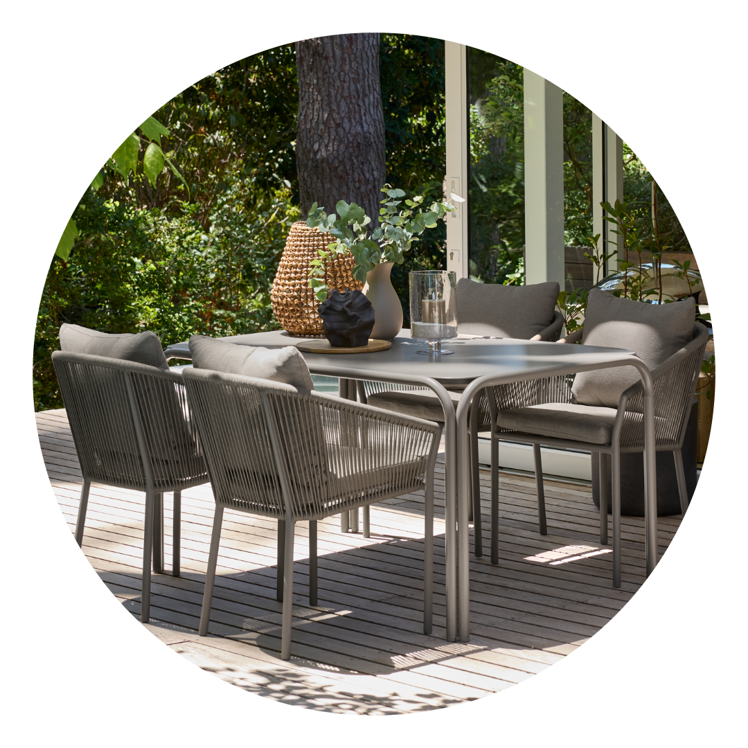 Garden chairs and table Garden chairs and table