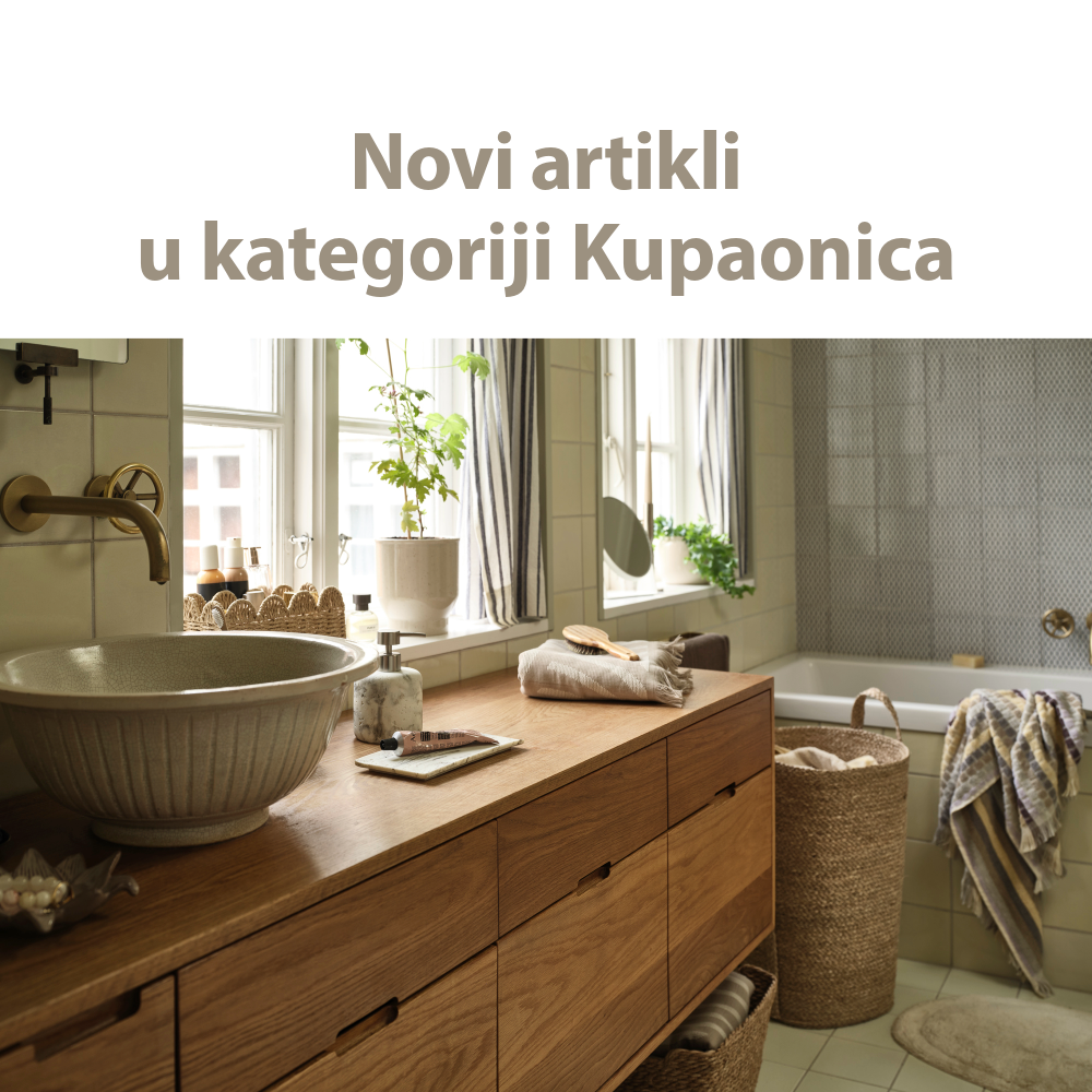 Novi artikli u kategoriji Kupaonica