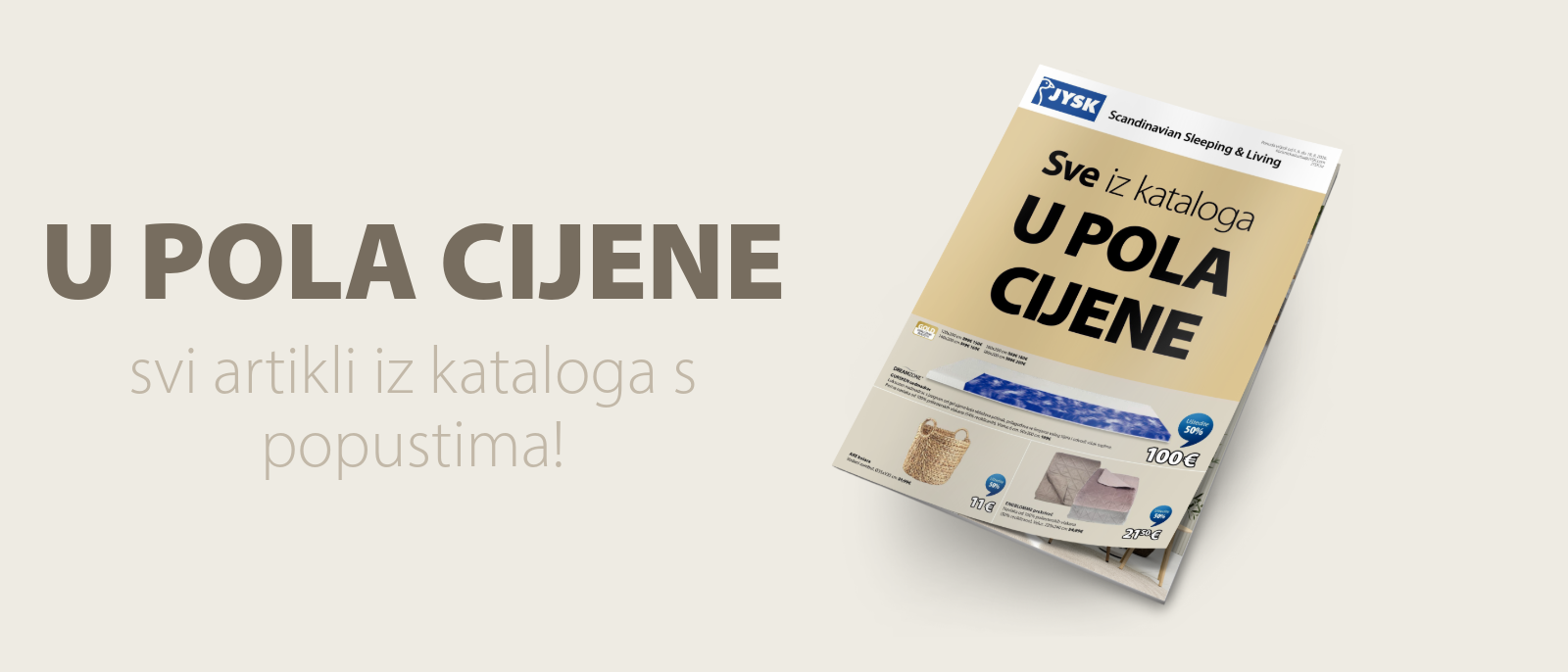 u pola cijene