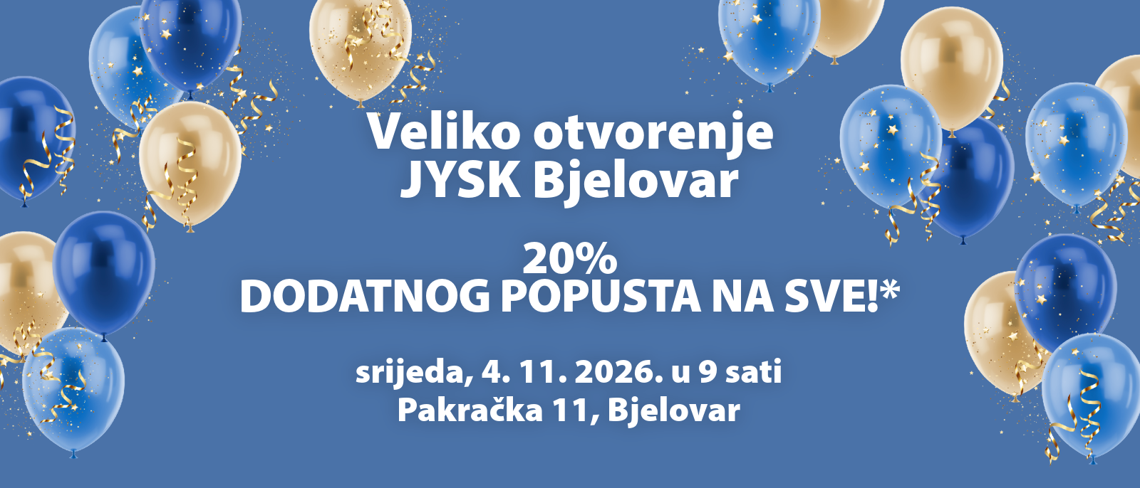 nova trgovina u Bjelovaru