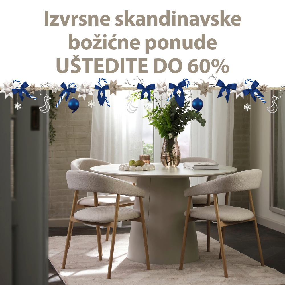 Izvrsne skandinavske  božićne ponude UŠTEDITE DO 60%