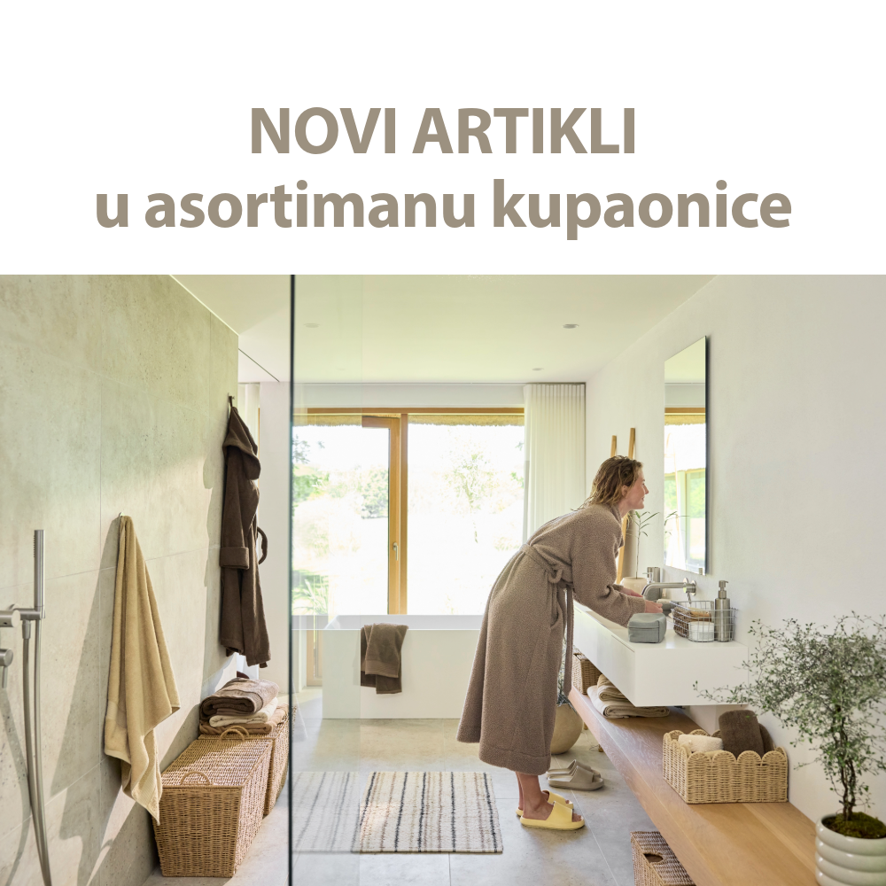 NOVI ARTIKLI  u asortimanu kupaonice