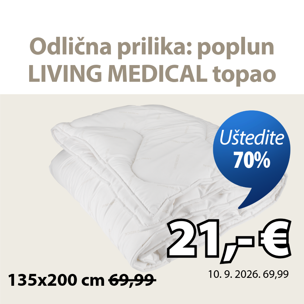 Odlična prilika: poplun LIVING MEDICAL topao